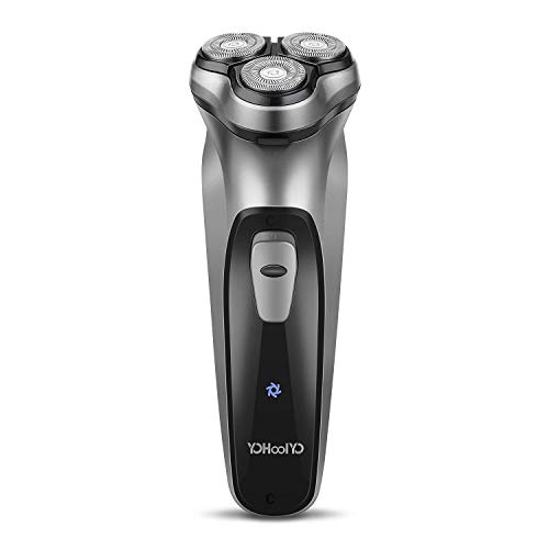 Yohoolyo Rasoir électrique pour homme avec têtes flexibles et blocage intelligent Cover