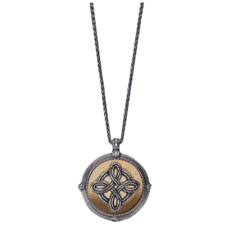 Brighton Interlok Noir Heirloom Reversible Necklace JM7357 $98