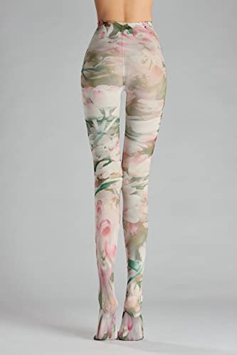 Image of Sahabowi Women Tights, Sheer High Waist Pantyhose, Vintage Control Top Stockings