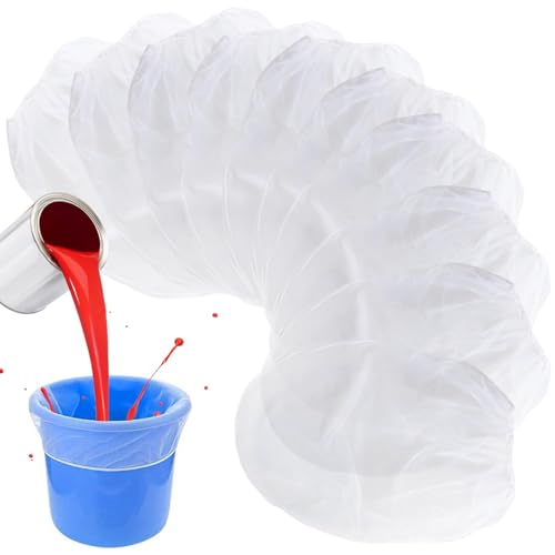 Sukh 10PCS Paint Strainer Bags with Drawstring Top