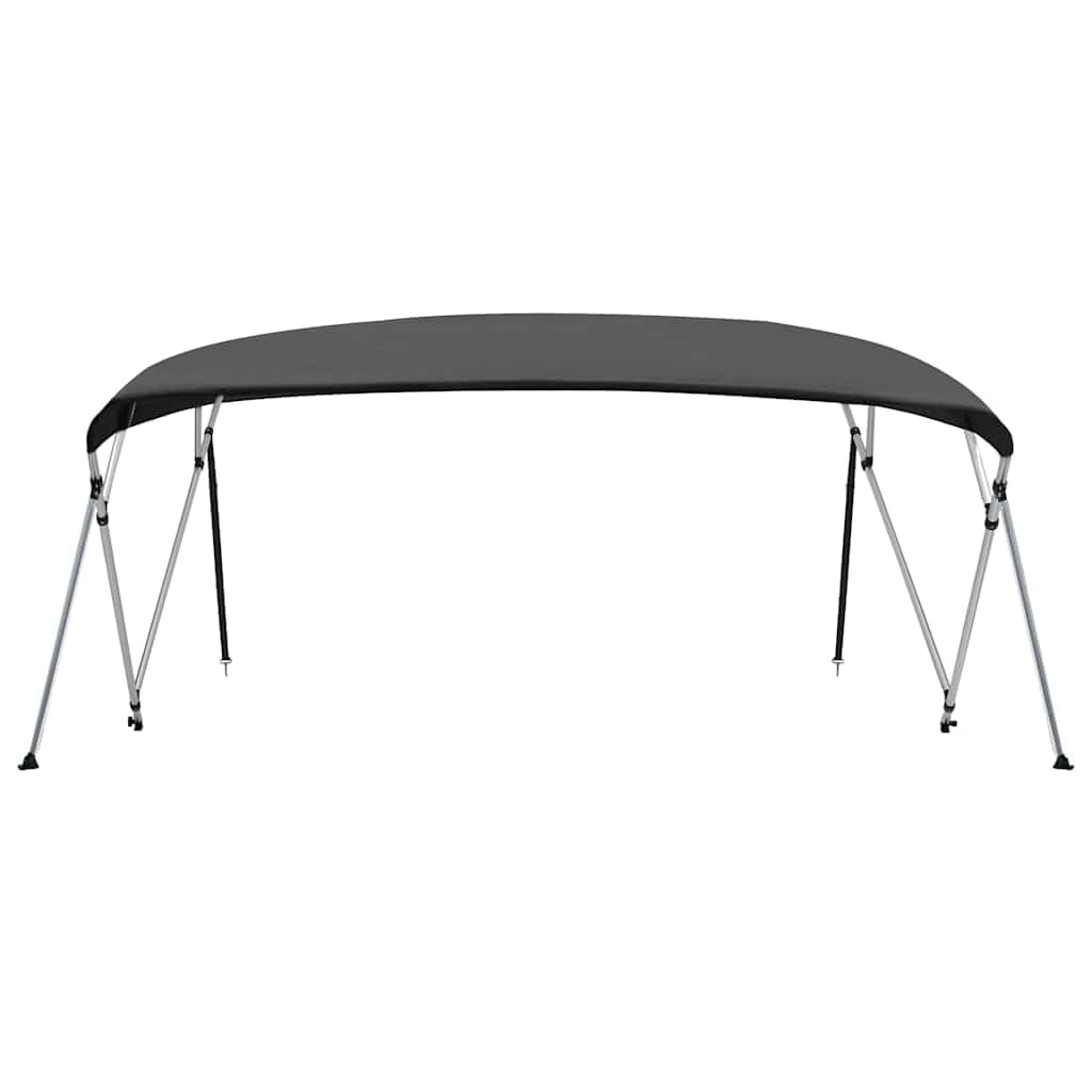 4-Bow Bimini Top - Telo parasole per barca, colore: antracite