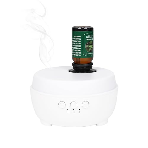 Waterless Essential Oil Diffuser - Three-Speed Mist Mode, 7-Color LED