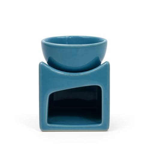Image of Cortina Ceramic Electric Wax Melt Warmer with Silicone Dish | Fragrance Oil Burner for Scented Wax Cubes & Essential Oils | Stylish Wax Melter for Home, Bedroom, Office Dcor & Gift Use | Color 7