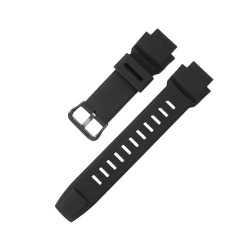 Protrek�V���[�Y3258prw-2500 5100 5000 2000 3500T�ɑΉ������V���R�����r���v�X�g���b�v�A���o�[�E�H�b�`�o���h�A�N�Z�T���[�A18mm�i�u���b�N-�u���b�N-K5�j
