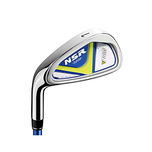 Leworęczne żelazko golfowe dla juniorów # 7 lub # 9 z wałem węglowym, lekki klub treningowy dla początkujących i młodzieży, aby poprawić kontrolę swingu i praktykę