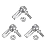 Kozelo 3 Pcs CS8 Angle Ball Joint - [M5 Left Hand Thread] A3 Steel Ball Socket Universal Joints for...