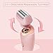 Womens Razor,Razor for Women, The Glide Pro 3.0 Shaver,2 in 1 Wet & Dry Waterproof Electric Razors for Women,Silk Glide Pro Shaver with Removable Head for Leg Arm Underarm Bikini Area,Pink2