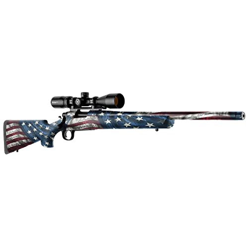 GunSkins Rifle Skin - Premium Vinyl Gun Wrap with Precut Pieces - Easy to Install and Fits Any Rifle - 100% Waterproof Non-Reflective Matte Finish - Made in USA - Proveil Victory