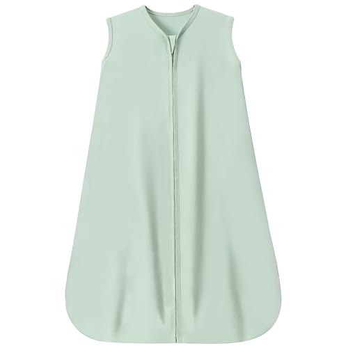 Image of GUNTAIL Baby Sleep Sack 0-6 Months Baby Wearable Blanket 100% Rayon Cotton 2-Way Zipper Toddler Sleeping Sack,Comfy Soft Lightweight TOG 0.3