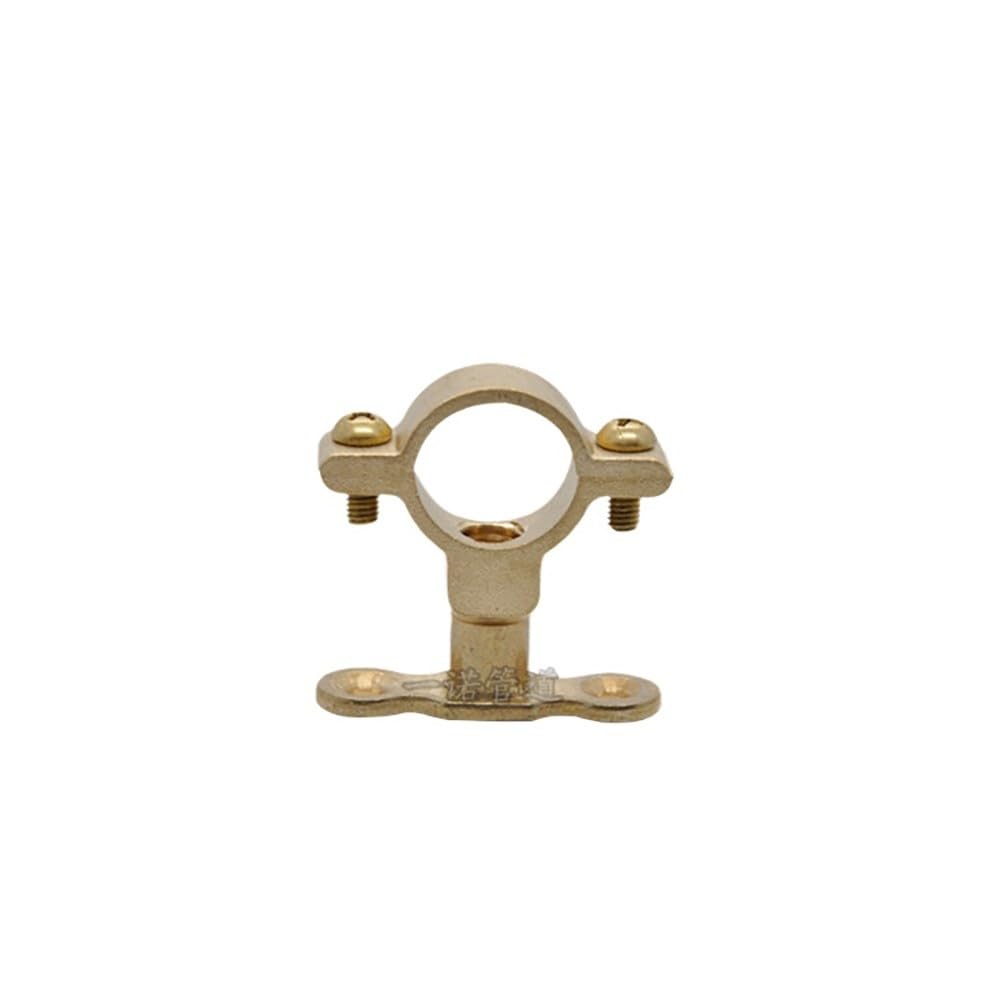 Soporte tubo latón M10 rosca macho/hembra