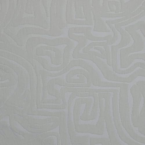 Maeve - Texture Upholstery Fabric by The Yard White