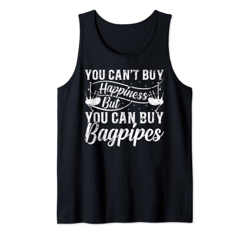 Sie können kein Glück kaufen, aber Sie können Dudelsack kaufen Tank Top
