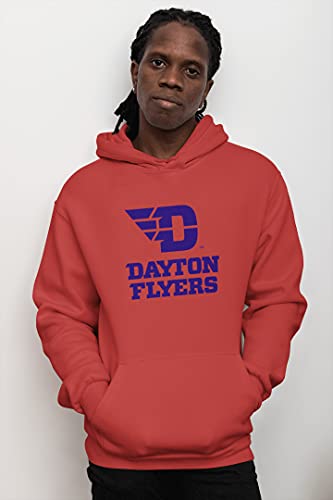 CreateMyTee | University of Dayton D Dayton Flyers Hooded Sweatshirt3