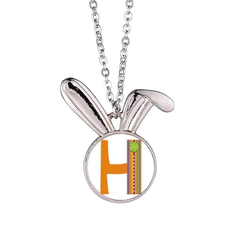 Collier lapin motif fruits orange un cadeau original et mignon