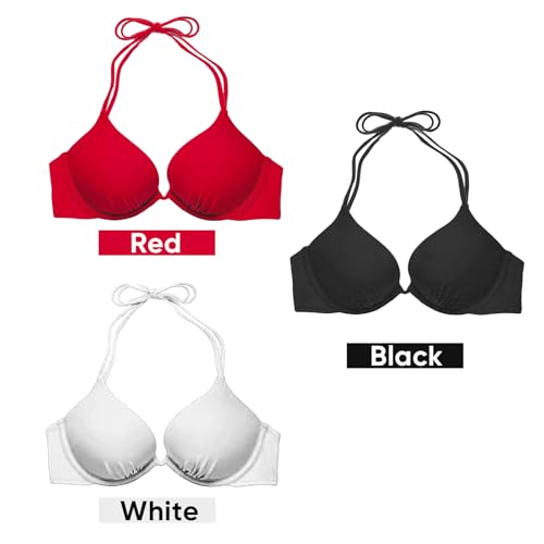 Image of Halter Neck Bra Straps Replacement Swimsuit Bathing Suit Self Tie-knot Adjustable Detachable Spare Bra Straps