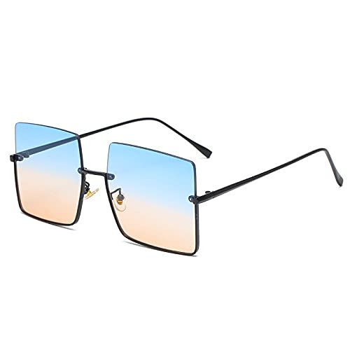 Lunettes de soleil surdimensionnées pour femmes et hommes parfaits en terrasse