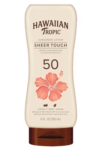 Hawaiian Tropic Sheer Touch Spf#50 Lotion 8 Ounce (235ml) (6 Pack...