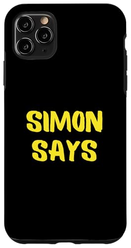 Simple Simon Say's �t�@�j�[�N���V�b�N�Q�[��T�V���c �X�}�z�P�[�X iPhone 11 Pro Max �p