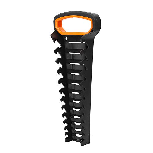 Wrench Holder Wrench Sorter Holder Organizer Rack Bracket Spanner Storage Tray Socket Wall Mounted Tool Self?Locking Function(31 * 15 * 8)
