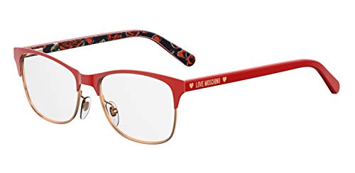 Eyeglasses Moschino Love Mol 526 0C9A Red / 00 Demo Lens