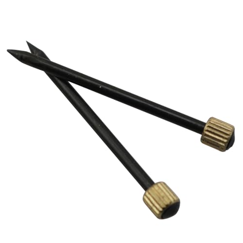 Image of LQ Industrial 40PCS 1.8x35mm Black Copperhead Nails Picture Hanging Peg Hardware Nail Steel Wall Mounted Stud for Fixing Hook and Hanging Kitchen Tool
