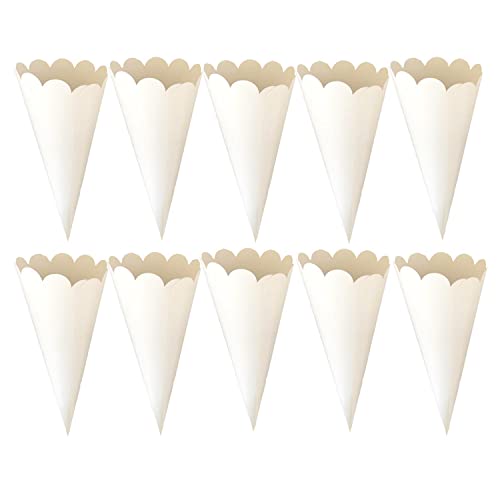 50 Pcs Paper Confetti Cones Flower Bouquet Petals...