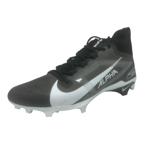 Image of Nike Alpha Menace 4 Elite Football Cleats (FD7036-600, University Red /Team Red /Black /White)