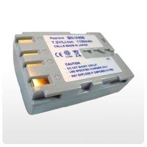 HEIB Akku Für JVC BN-V408U-B - 7,2V, 1100mAh, Li-Ion, Hochwertige Alternative