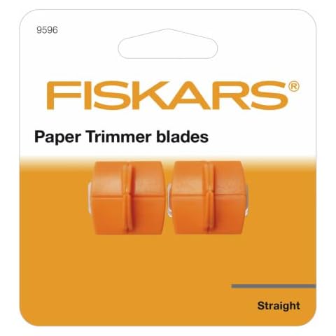 Fiskars Personal Paper Trimmer Replacement Blades 2Pk Cover