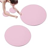 Weqizuerqi Almohadillas para rodillas de yoga, 2 piezas gruesas de entrenamiento, almohadilla de apoyo para la muñeca, para yoga, pilates, meditación, estiramiento, fitness, ejercicios de suelo