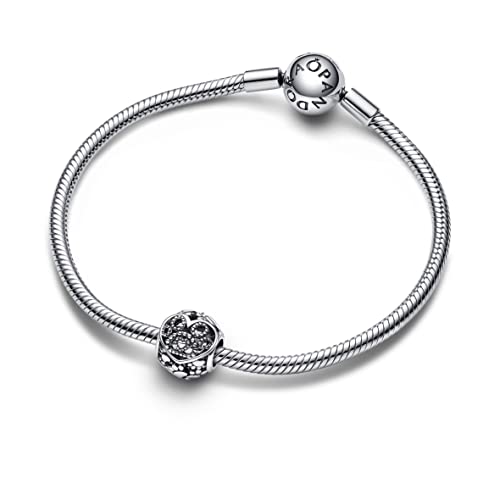 Pandora Fur Hearts & Paw Prints Charm - Compatible Moments Bracelets - Jewelry for Women - Gift for Women in Your Life - Made with Sterling Silver