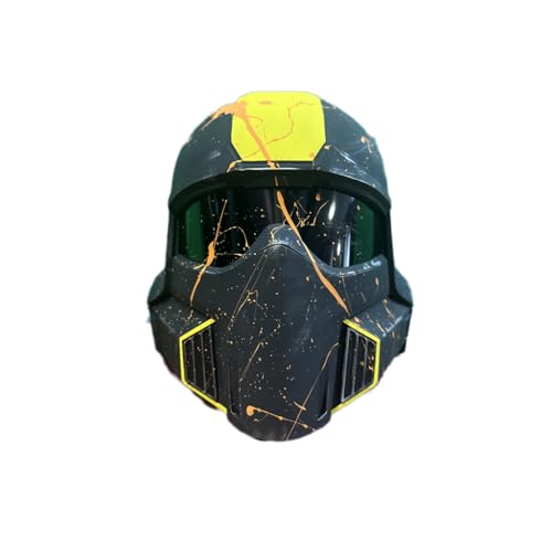 3D Printed B-01 Helmet Cosplay/Prop From HD2 Video Game (Center Stripe)