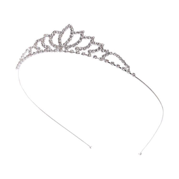OSUWLSI 1pc Tiara diadema Corona con Pettine per Sposa Principessa Donna Bambina Coroncina Pageants Parti Compleanno Cerchietto