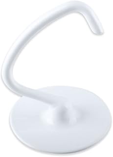 K45DH Dough Hook Compatible with Kitchen-Aid K45 K45SS KSM90 4.5 QT Tilt-Head Stand Mixers, Bread Hook Attachment by Poweka