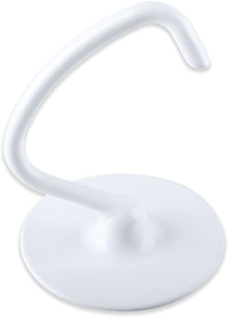 K45DH Dough Hook Compatible with Kitchen-Aid K45 K45SS KSM90 4.5 QT Tilt-Head Stand Mixers, Bread Hook Attachment by Poweka
