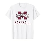 Mississippi State Bulldogs Baseball Icon White T-Shirt