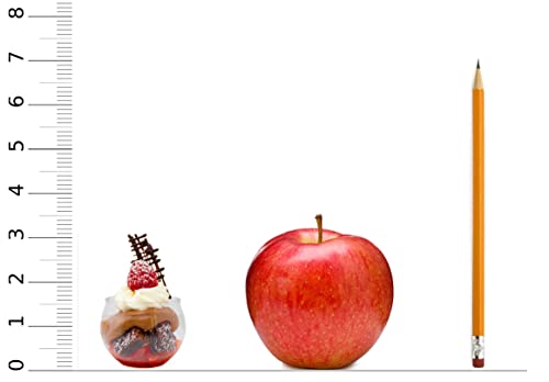 576 Count 3 oz. Sphere Mini Dessert Parfait Cup Professional-Grade Recyclable Transparent Durable Disposable Plastic Fishbowl for Parfait Desserts, Appetizers, and Parties CMJJ - Image 4