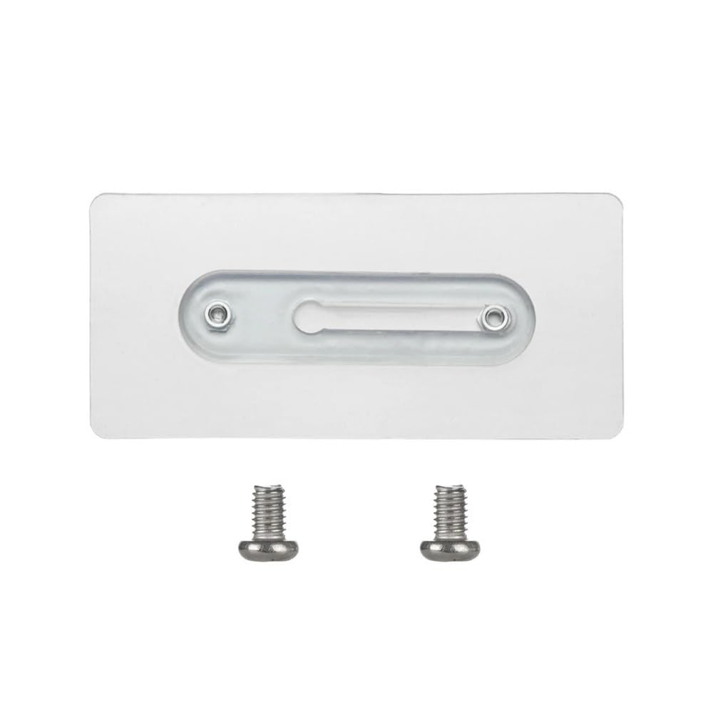 Gentryroo Rectangle-6Mm Adhesive Wall Plate Punch Free Adjustable Slotted Fastener