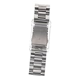 Levemolo Bracelet De Montre En Mtal Pour Whoop 4.0 Bracelet De Remplacement lgant Protection Solide Installation Facile Confortable Argent