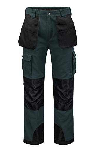Kolossus Strength Utility Cargo Pant |12 Pockets and PE Reinforced Knees Black