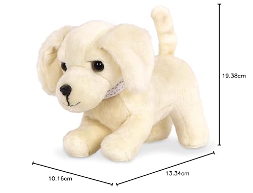 Our Generation – Golden Retriever Welpe – 46 cm Puppe Zubehör – Golden Retriever Plüschtier – Hund Plüsch – Haustier Welpe – Spielzeug für Kinder ab 3 Jahren