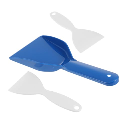 YARNOW 3 Piezas Soplador De Nieve Cuchara Para Hacer Hielo Cuchara De Hielo Del Congelador Espátula De Limpieza Herramientas Para Quitar La Nieve Raspador De Hielo De Nieve Páginas