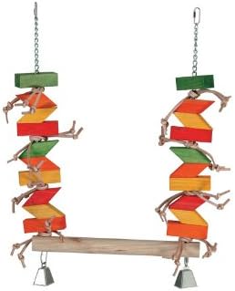 Paradise Toys XL Parrot Swing, 20-Inch W by 30-Inch L