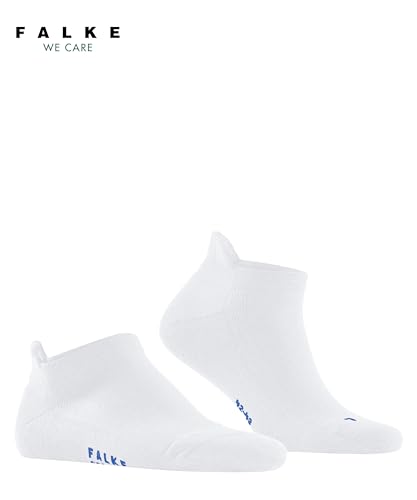 FALKE Unisex Cool Kick Sneaker Socks, White (White 2000), 9-103
