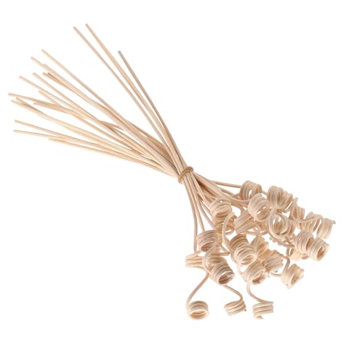 VANZACK 20 Varillas Difusoras de Aromas para Aceites Esenciales Accesorios para Difusor de Aroma Varillas de Volátil Rápido Decoración Natural para Uso Hogar y Oficina
