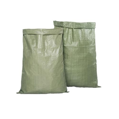 25 Sacos para Escombros 55cmx95cm, Saco de Escombros perfectos, para Arena, Tierra, Jardin, Construcción y Hojas