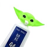 Baby Yoda Zahnpasta-Tubenaufsatz, Deckeldrücker, Zahnpasta-Spender, Geschenk