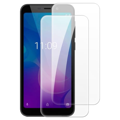 Shantime [2 piezas Protector Pantalla Cristal Templado Compatible con Meizu C9 (5.45 pulgadas), HD Claro Antirrayas Sin Burbujas