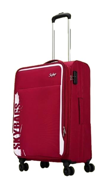 Skybags Spring 8-Wheel Hardside Trolley Bag | Anti-Theft Zipper |...
