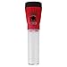 Life Gear LED Flashlight with Glow Handle, Emergency Flasher and Storage Compartment, RED,White/Red